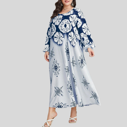 Plus Size Vintage Abaya Dress