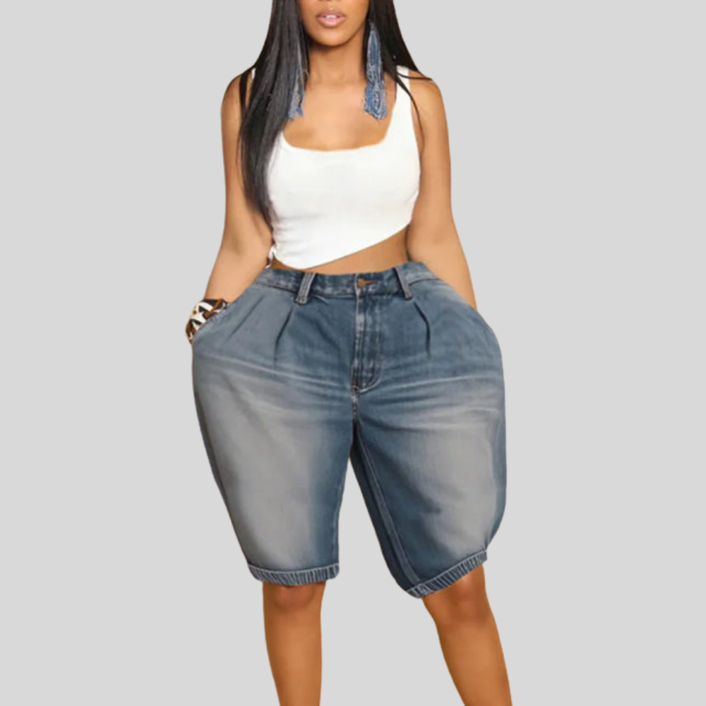 Pocket Summer Plus Size Shorts