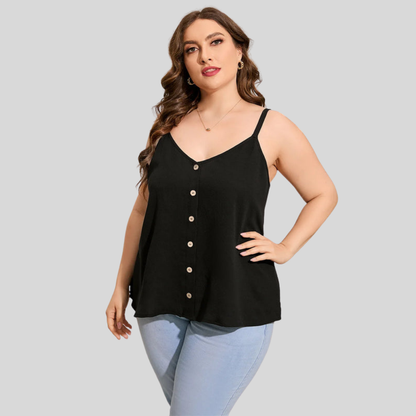 Backless Cami Plus Size Top