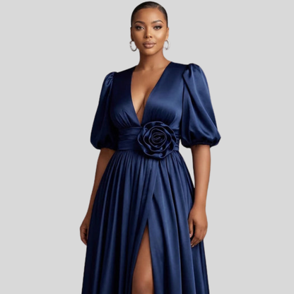Graceful Plus Size Maxi Dress