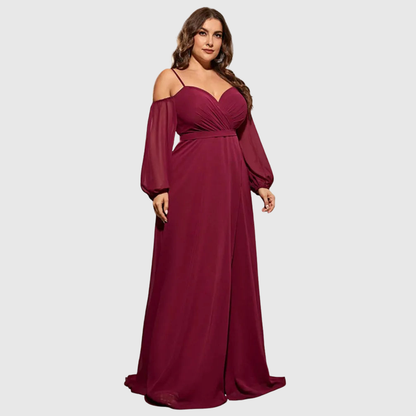 Off Shoulder Plus Size Dress