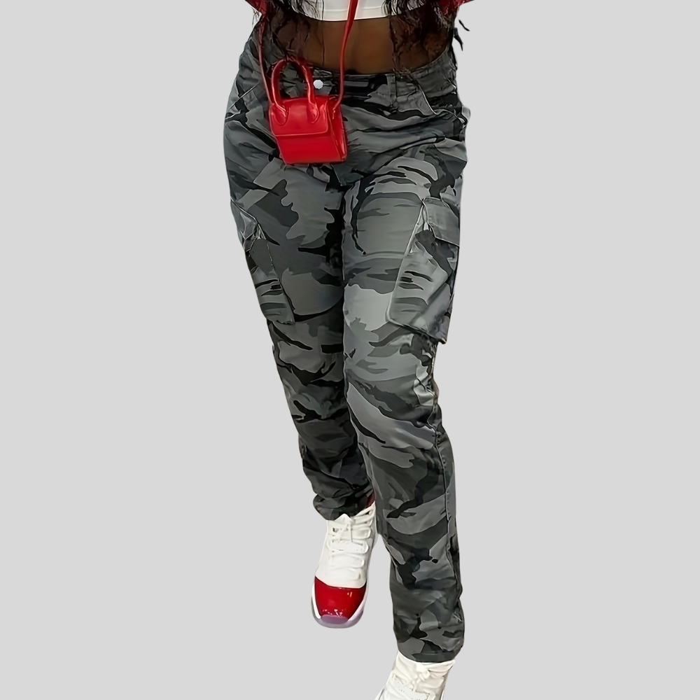 Cargo Pocket Plus Size Pants