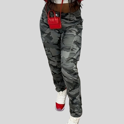 Cargo Pocket Plus Size Pants