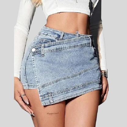 Asymmetrical Plus Size Skirt