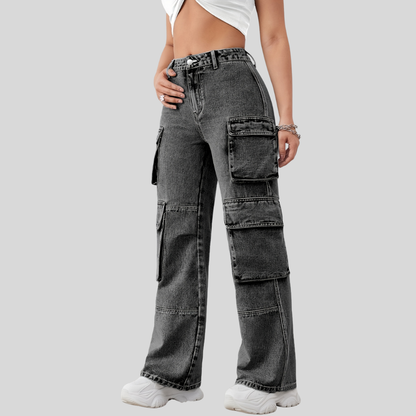 Workwear Pocket Plus Size Pants