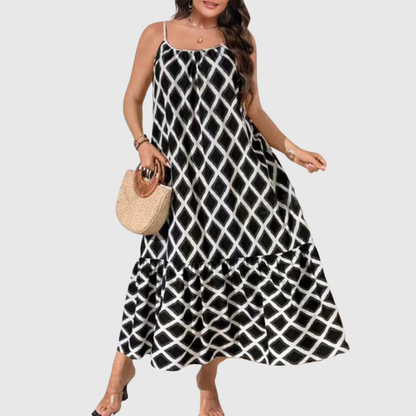 Ruffle Plus Size Cami Dress