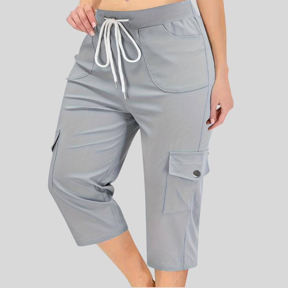 Loose Cargo Plus Size Pants