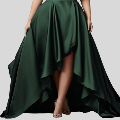Plus Size Formal Highlow Gown