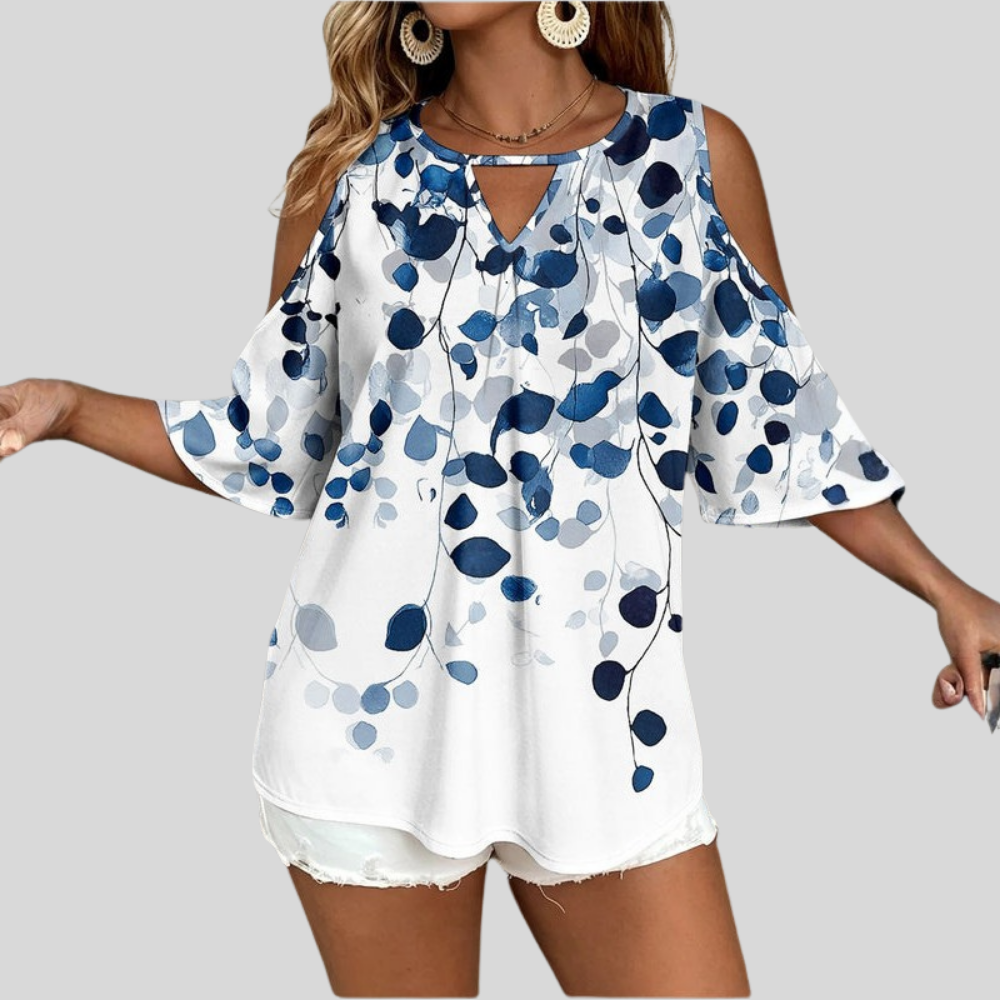 Off Shoulder Plus Size Blouse