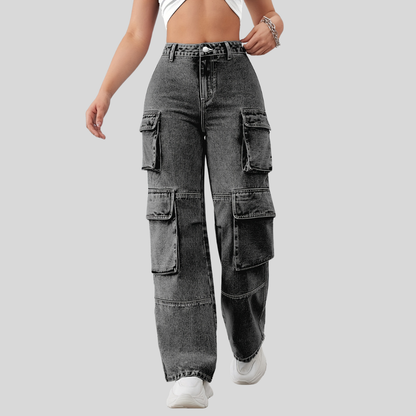 Workwear Pocket Plus Size Pants