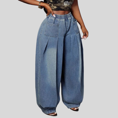 High Waist Plus Size Jeans