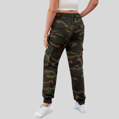 Utility Pocket Plus Size Pants