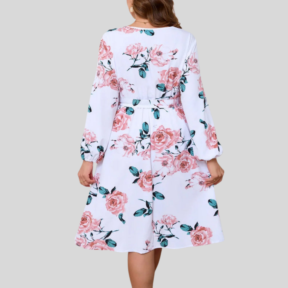 Plus Size Bloom Midi Dress