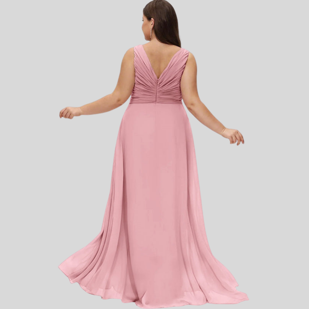 Plus Size Elegant Maxi Dress