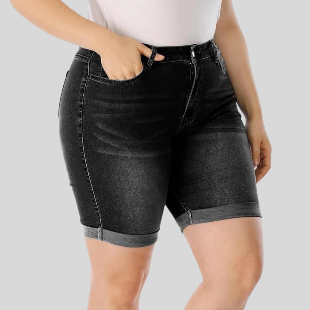 Bermuda Stretch Plus Size Shorts