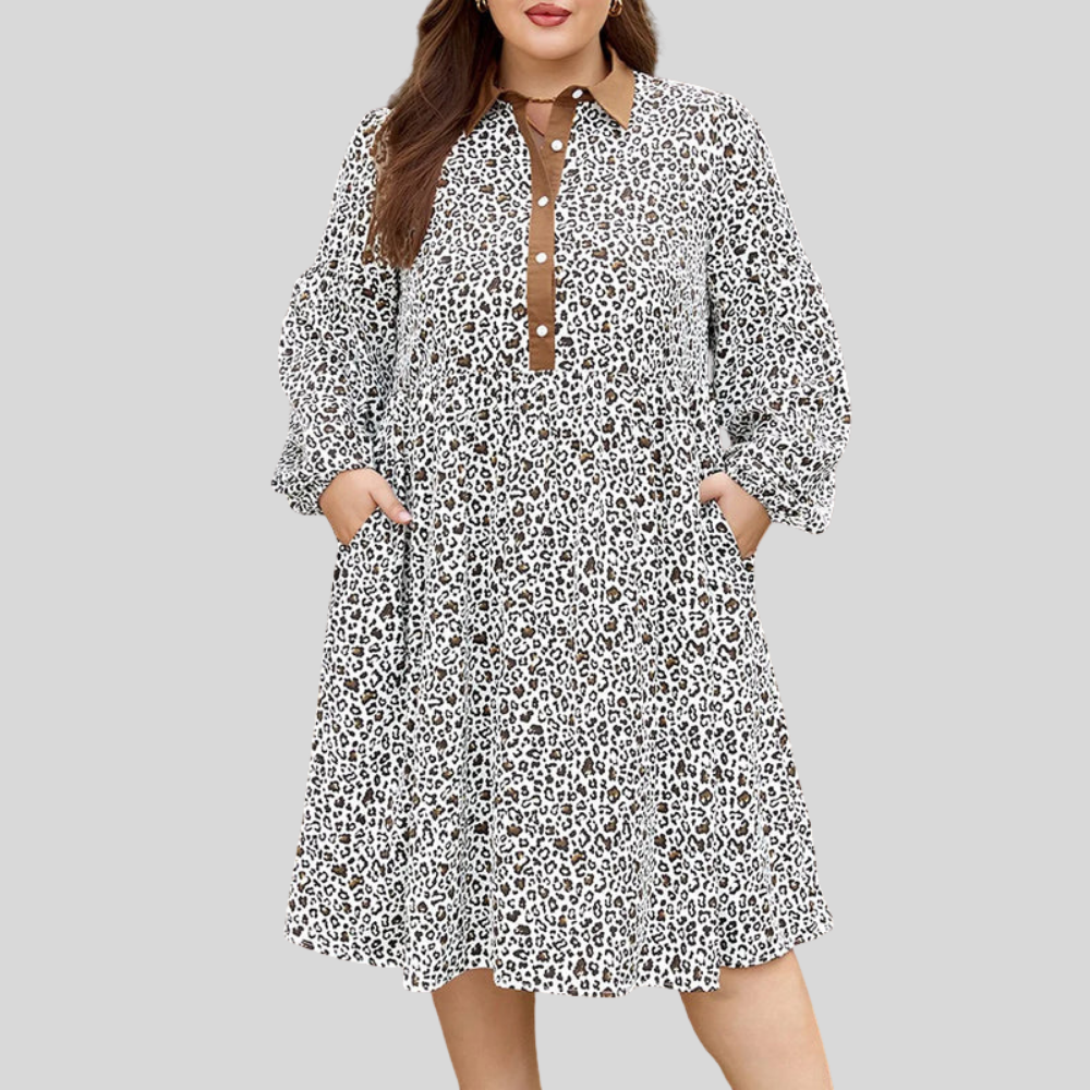 Wild Lantern Plus Size Midi Dress