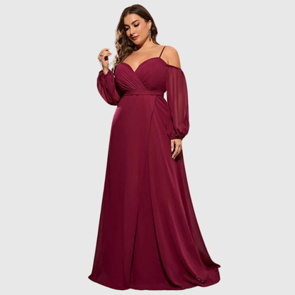 Off Shoulder Plus Size Dress