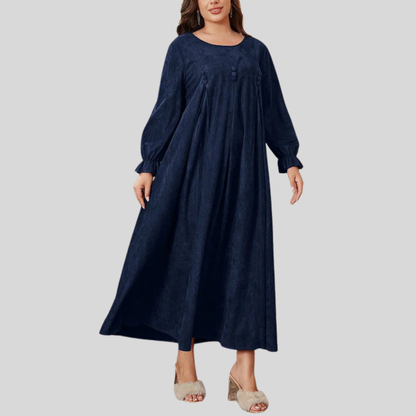 Jacquard Plus Size Maxi Dress