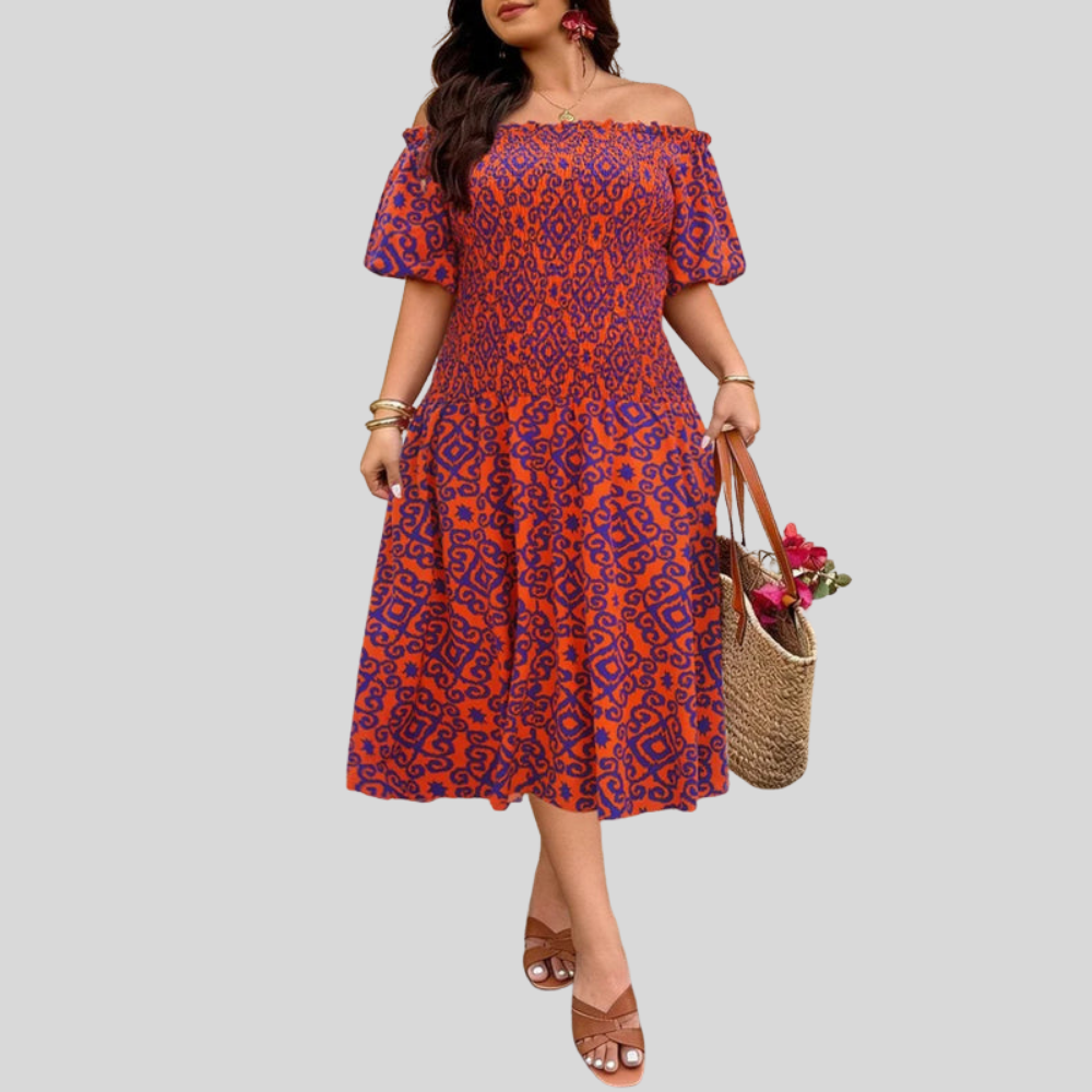 Plus Size Vintage Summer Dress