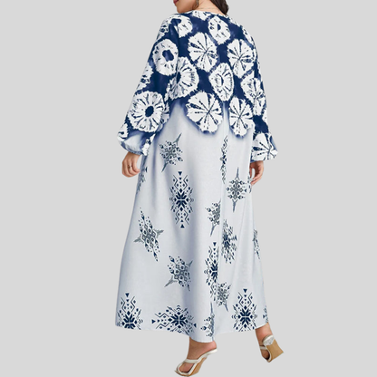 Plus Size Vintage Abaya Dress