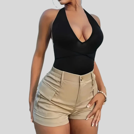 Vintage Casual Plus Size Shorts