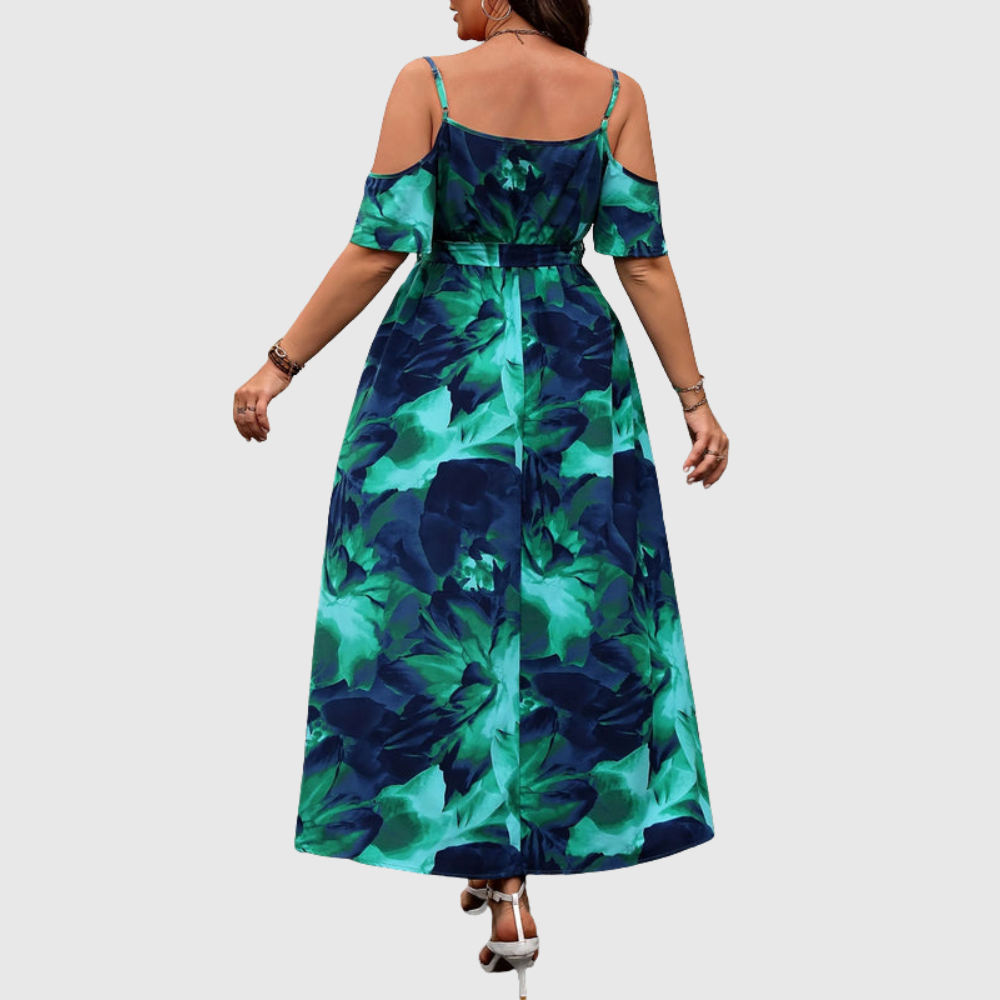Plus Size Floral Summer Dress