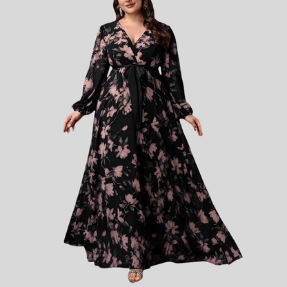 Floral Plus Size Maxi Dress