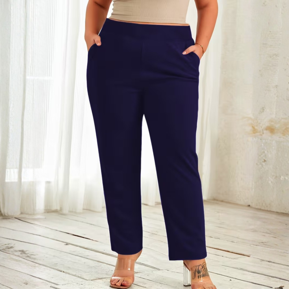 Plus Size Straight Leg Pants