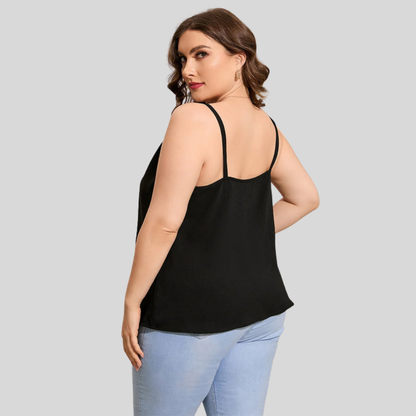Backless Cami Plus Size Top