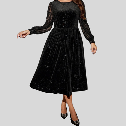 Plus Size Dazzling Maxi Dress