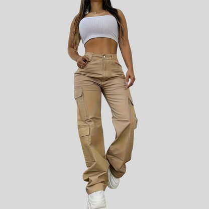 Oversized Cargo Plus Size Pants