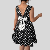 Polka Plus Size Mini Dress