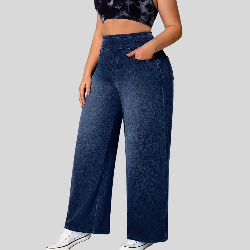 Wide Leg Plus Size Pants