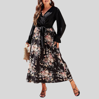 Plus Size Blossom Midi Dress