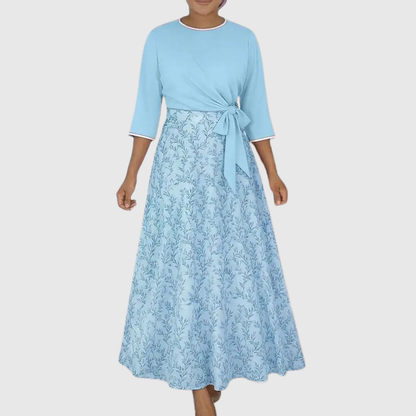 Floral Plus Size Dress Set
