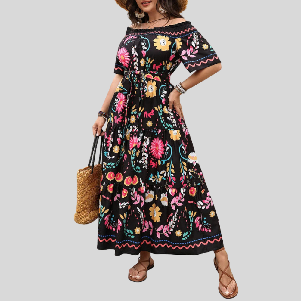 Boho Plus Size Summer Dress