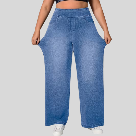 Wide Leg Plus Size Pants