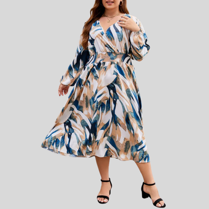 Plus Size Boho Aline Dress
