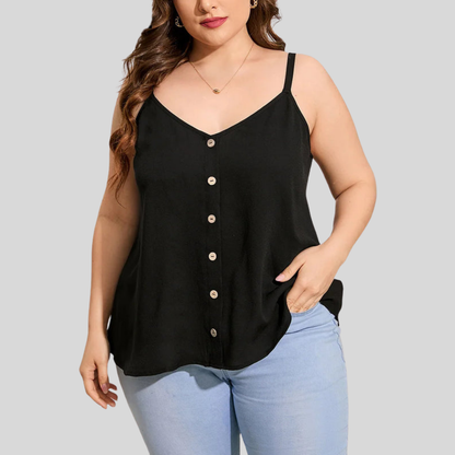 Backless Cami Plus Size Top