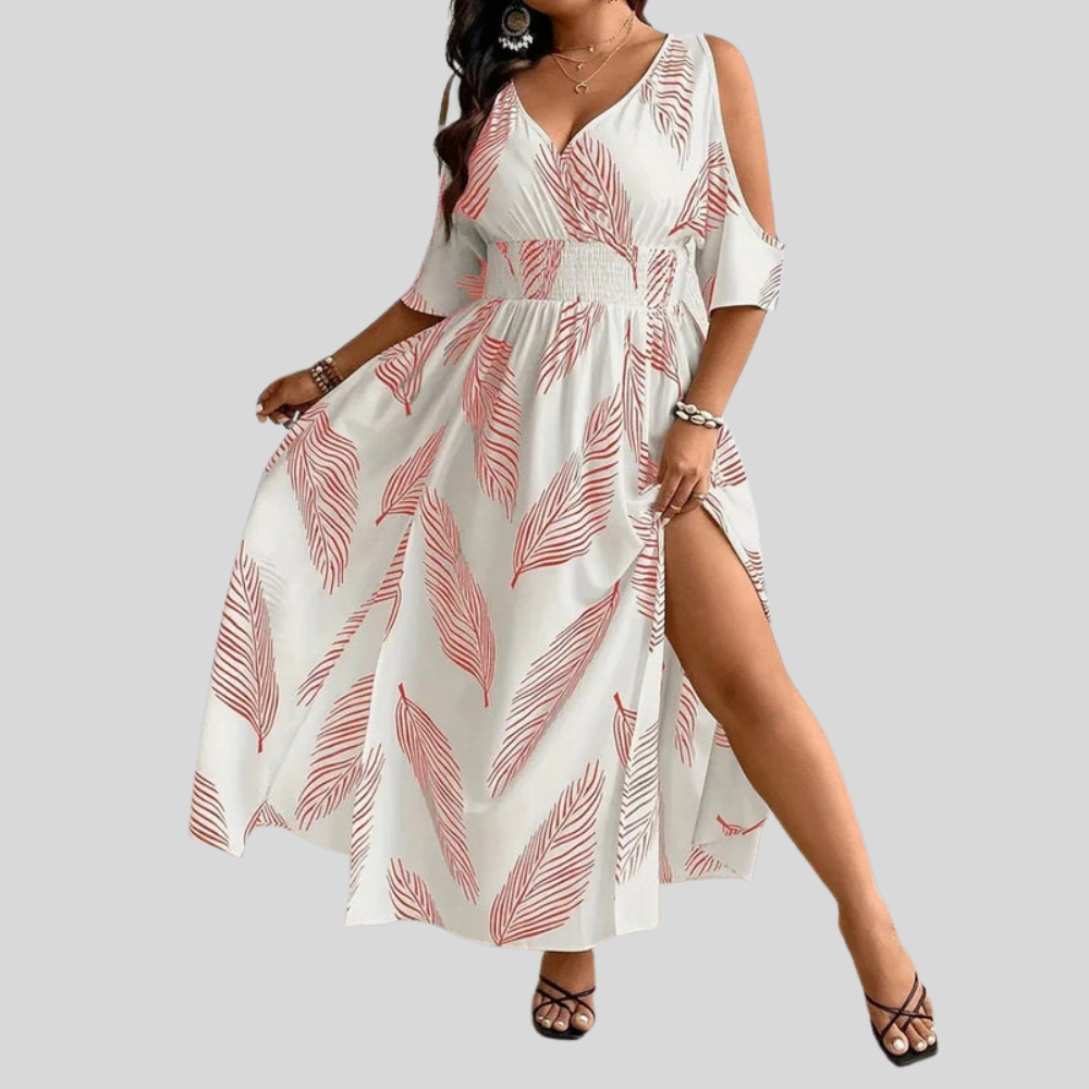 Printed Plus Size Summer Dress
