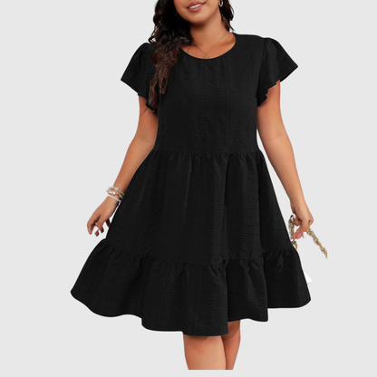 Butterfly Plus Size Summer Dress