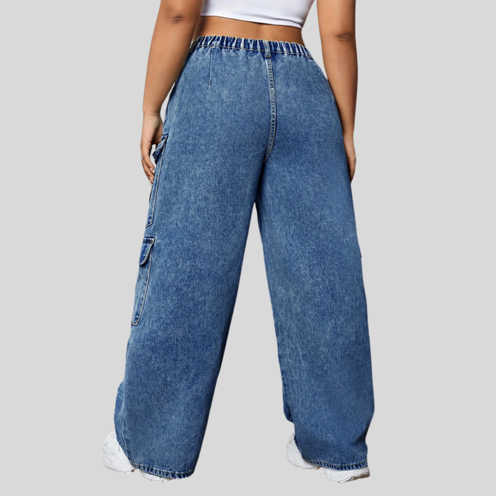 Cargo Wide Plus Size Pants