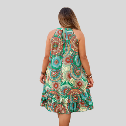 Halter Plus Size Sundress