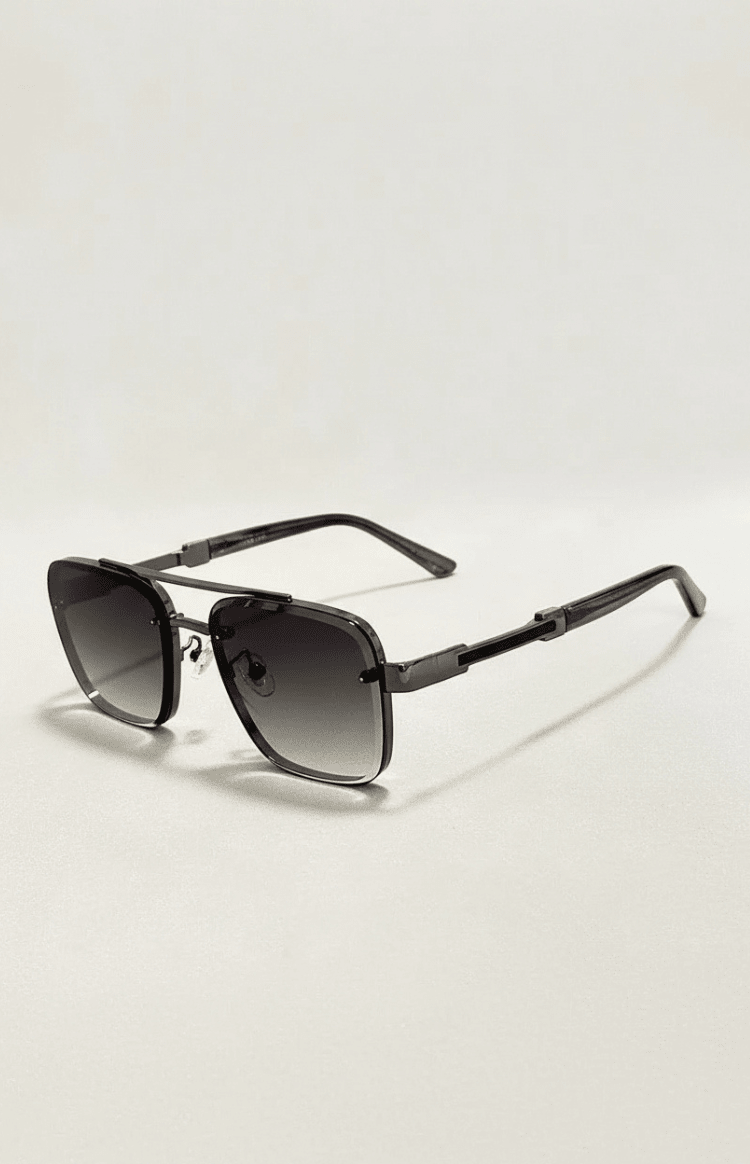 SKYDOM – Classic Aviator Sunglasses with UV400 Protection and Metal Frame