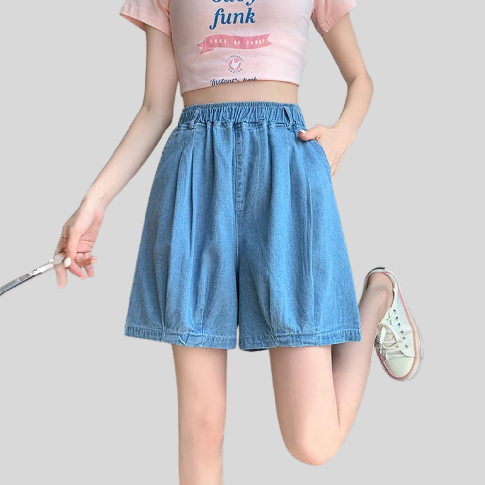 Loose Fit Plus Size Shorts
