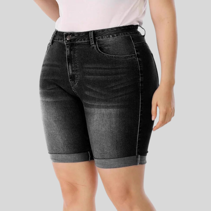 Bermuda Stretch Plus Size Shorts