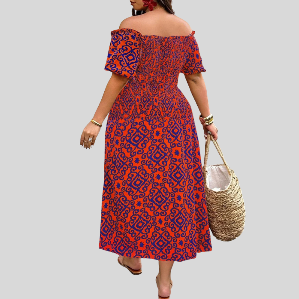 Plus Size Vintage Summer Dress
