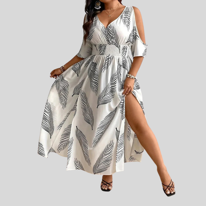 Printed Plus Size Summer Dress