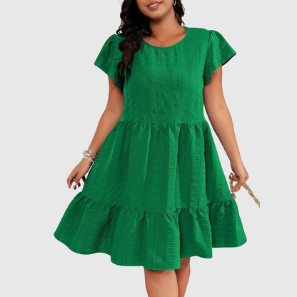 Butterfly Plus Size Summer Dress