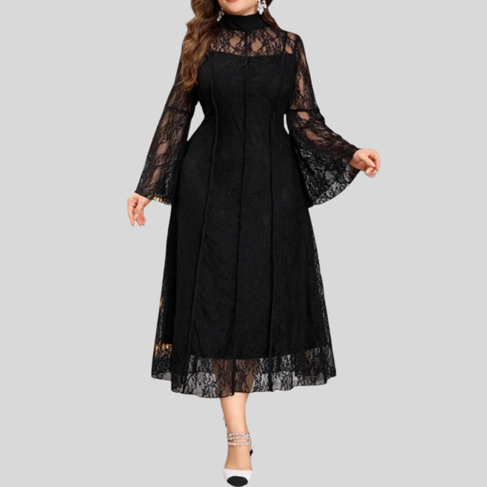 Vintage Plus Size Party Dress